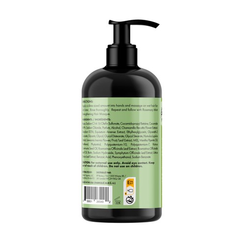 Mielle Rosemary Mint Strengthening Shampoo thumbnail 2