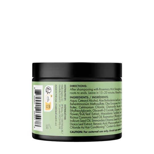 Mielle Rosemary Mint Strengthening Hair Masque thumbnail 4