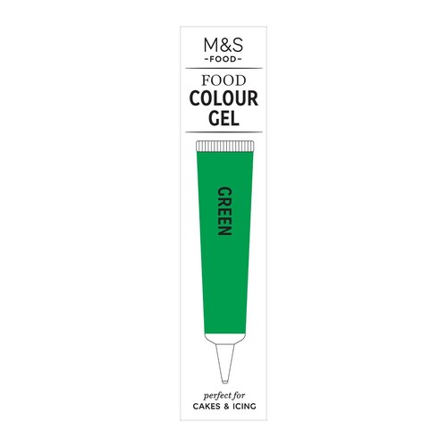 M&S Green Food Colouring Gel thumbnail 2