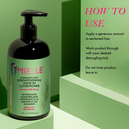 Mielle Rosemary Mint Leave-In Conditioner thumbnail 5