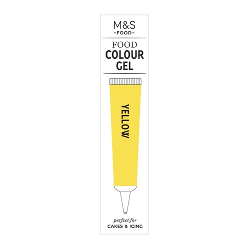 M&S Yellow Food Colouring Gel thumbnail 2