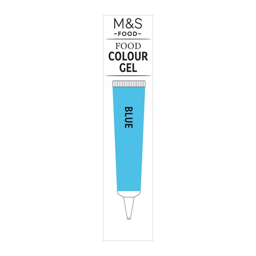 M&S Blue Food Colouring Gel