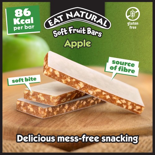 Eat Natural Apple Soft Fruit Bars thumbnail 2