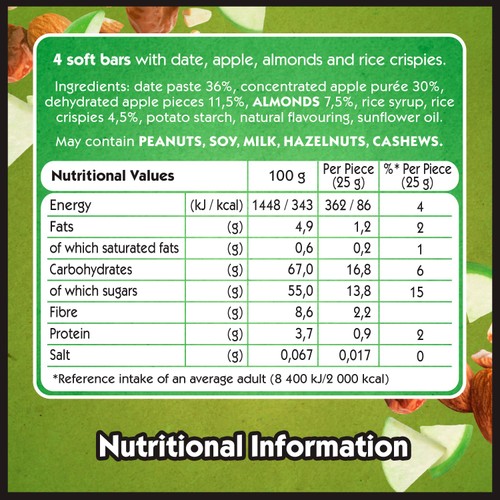 Eat Natural Apple Soft Fruit Bars thumbnail 6