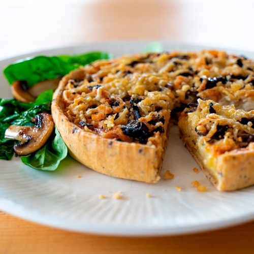 Higgidy Garlic Mushroom & Emmental Quiche thumbnail 5