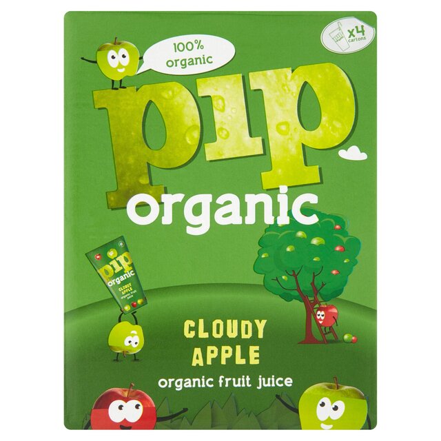 Pip Organic Cloudy Apple Juice Cartons thumbnail 2