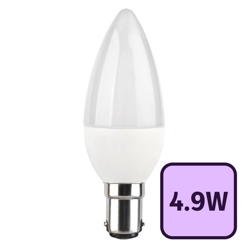 TCP LED Candle 470L B15 4.9W Warm White