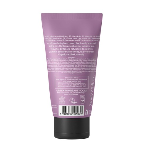 Urtekram Hand Cream Soothing Lavender thumbnail 2