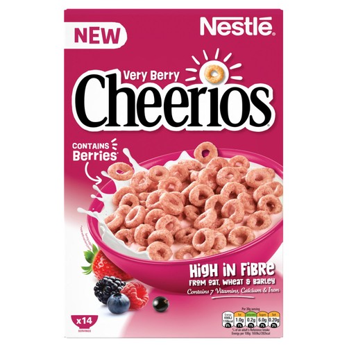 Cheerios Very Berry Multigrain Breakfast Cerea thumbnail 2