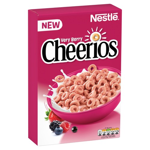 Cheerios Very Berry Multigrain Breakfast Cerea thumbnail 4