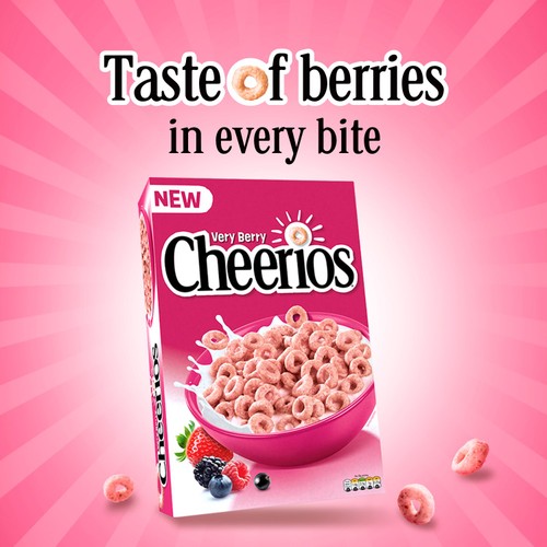 Cheerios Very Berry Multigrain Breakfast Cerea thumbnail 5