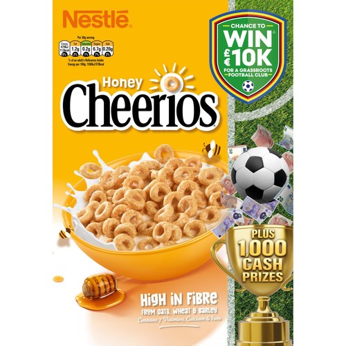 Cheerios Honey Multigrain Breakfast Cereal thumbnail 2