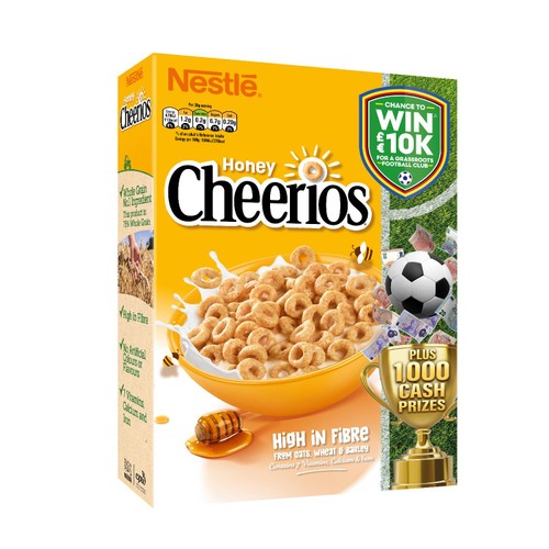 Cheerios Honey Multigrain Breakfast Cereal thumbnail 3