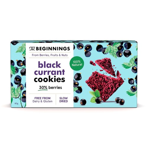 The Beginings Berry Cookies Blackcurrant