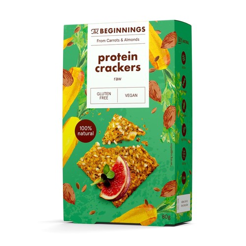 The Beginings Protein crackers
