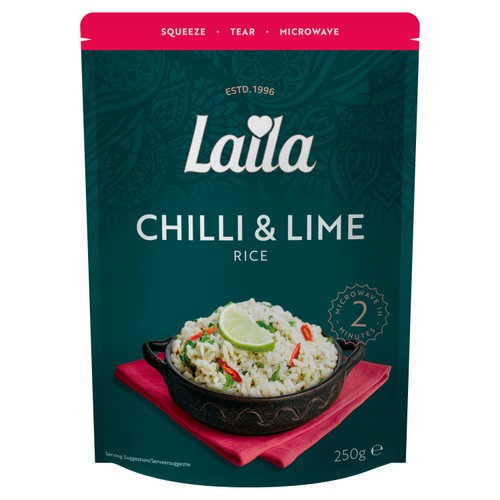 Laila Chilli & Lime Microwave Rice