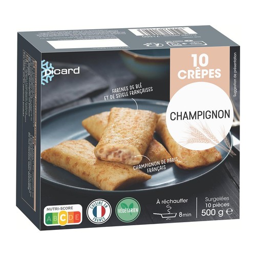 Picard 10 Mushrooms Crepes