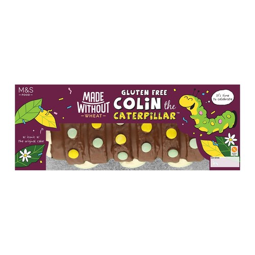 M&S Made Without Wheat Gluten Free Colin The Caterpillar thumbnail 3