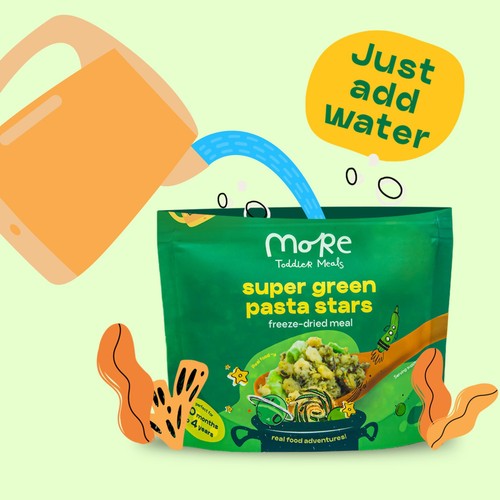 More Toddler Meals, Super Green Pasta Stars thumbnail 4