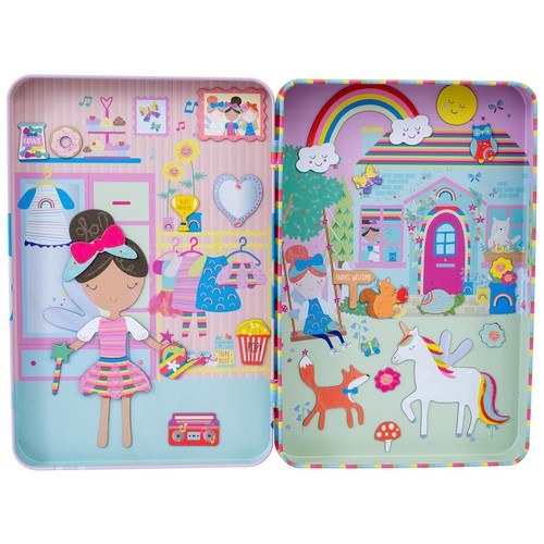 Floss & Rock Magnetic Playtime Tin Rainbow Fairy thumbnail 2