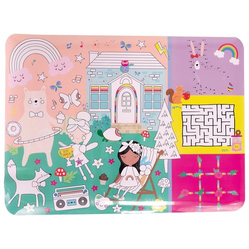 Floss & Rock Reusable Activity Mat Rainbow Fairy thumbnail 2