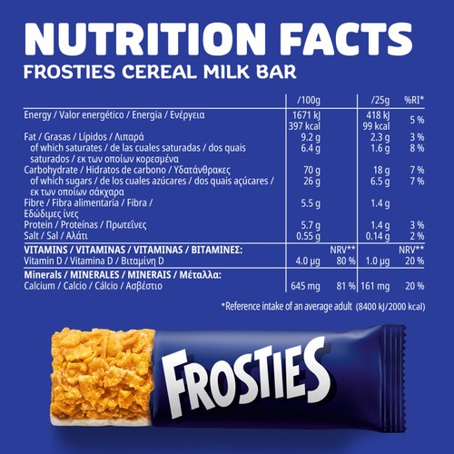 Kellogg's Frosties Cereal Milk Bars thumbnail 3