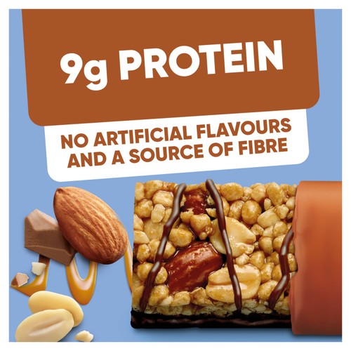 Kellogg's High Protein Salted Caramel & Almond Cereal Bar thumbnail 3