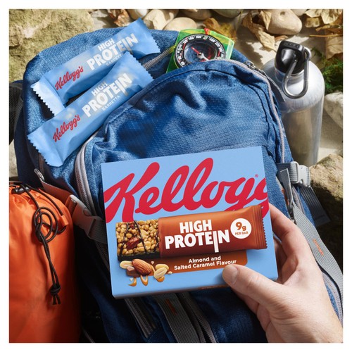 Kellogg's High Protein Salted Caramel & Almond Cereal Bar thumbnail 4