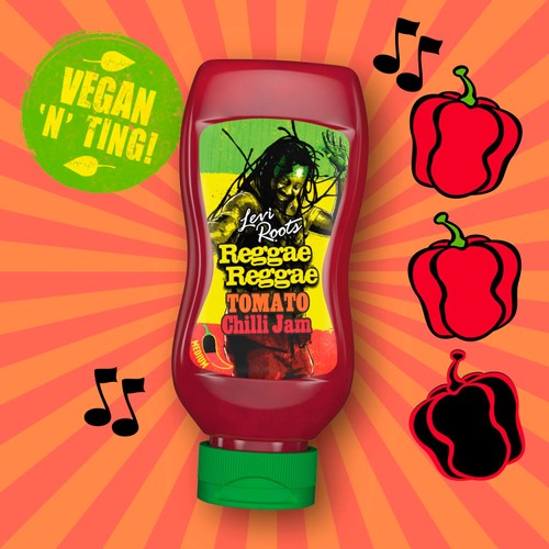 Levi Roots Reggae Reggae Tomato Chilli Jam thumbnail 3