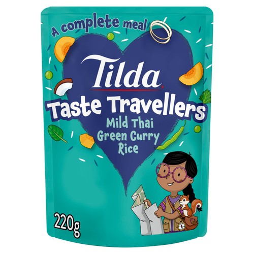 Tilda Kids Taste Travellers Mild Green Thai Curry Rice