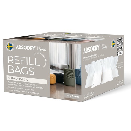 Absodry Moisture Absorber Refill Pack thumbnail 2