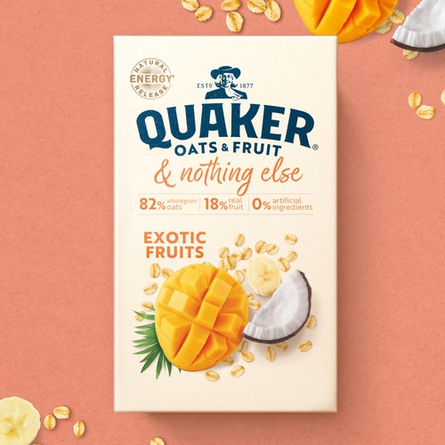 Quaker Oats Exotic Fruits Sachets 33g thumbnail 3