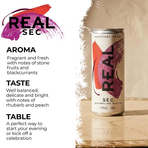REAL Sec Slow Fermented Sparkling Tea thumbnail 2