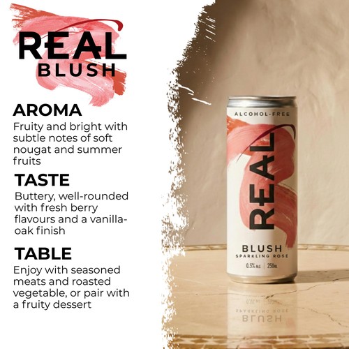 REAL Blush Slow Fermented Sparkling Tea thumbnail 2