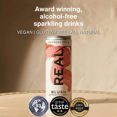 REAL Blush Slow Fermented Sparkling Tea thumbnail 4