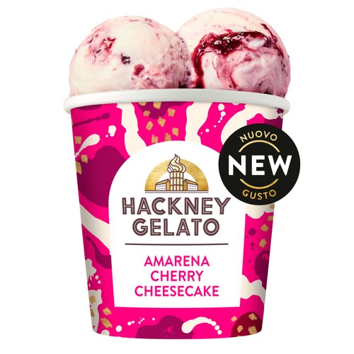 Hackney Gelato Amarena Cherry Cheesecake
