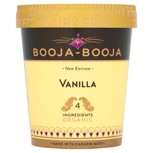 Booja-Booja Vanilla Dairy Free Ice Cream