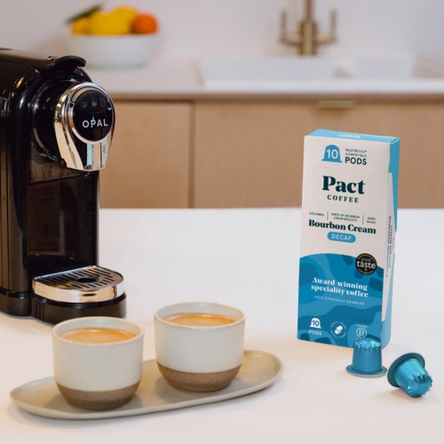 Pact Coffee Bourbon Cream Decaf Pods 10s thumbnail 2