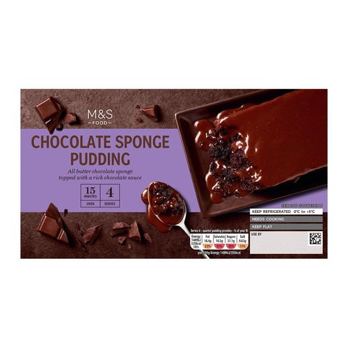 M&S Chocolate Sponge Pudding thumbnail 2