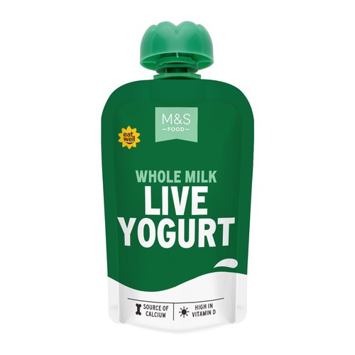 M&S Whole Milk Live Natural Yogurt thumbnail 2
