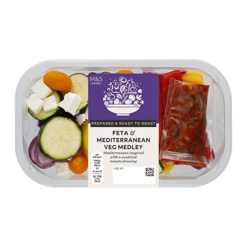 M&S Feta & Mediterranean Style Roasting Veg Medley thumbnail 2