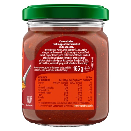 Knorr Smoked Chili & Lime Cooking Paste thumbnail 3