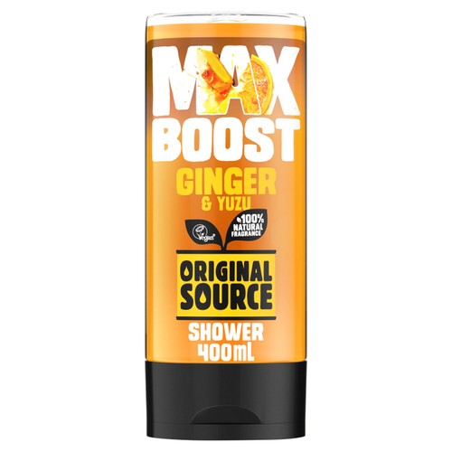 Original Source Max Boost Ginger and Yuzu Shower Gel thumbnail 2