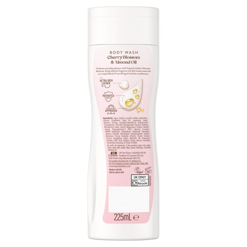 Imperial Leather Ultimate Moisture Cherry Blossom & Almond Oil Body Wash thumbnail 2