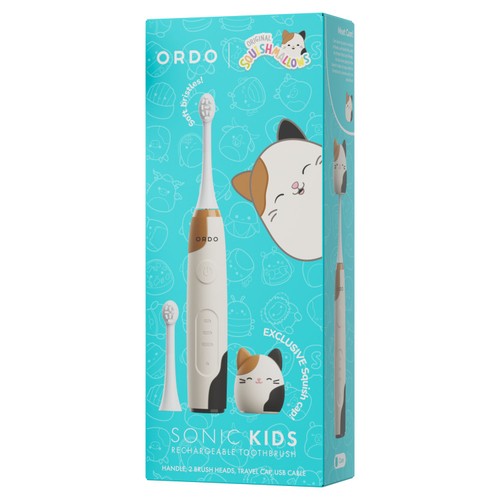 Ordo Sonic Kids Rechargeable Toothbrush - Squishmallows Cam