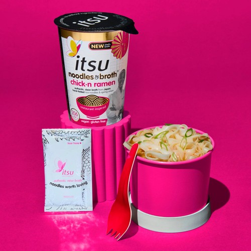 itsu chickn ramen instant noodles & broth pot thumbnail 2