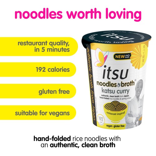 itsu katsu curry instant noodles & broth pot thumbnail 4