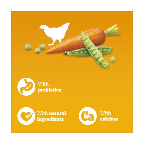 Pedigree Complete Junior Puppy Dry Dog Food Poultry & Vegetables thumbnail 4