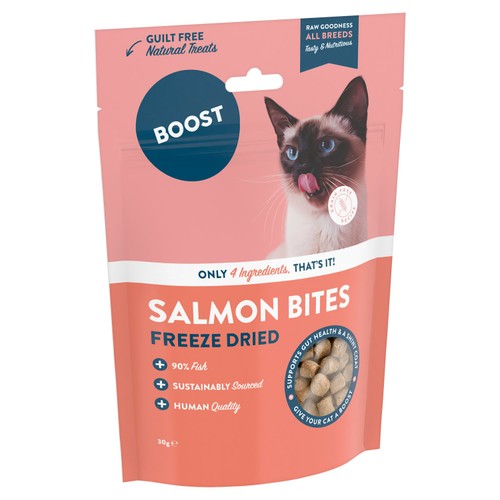 Boost Pet Freeze Dried Salmon Treats for Cats thumbnail 2