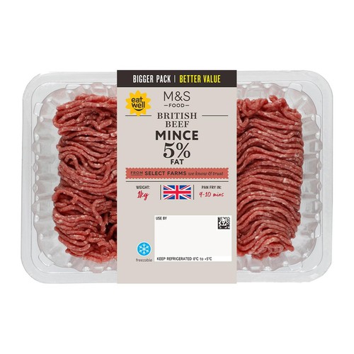 M&S Beef Mince 5% Fat thumbnail 2